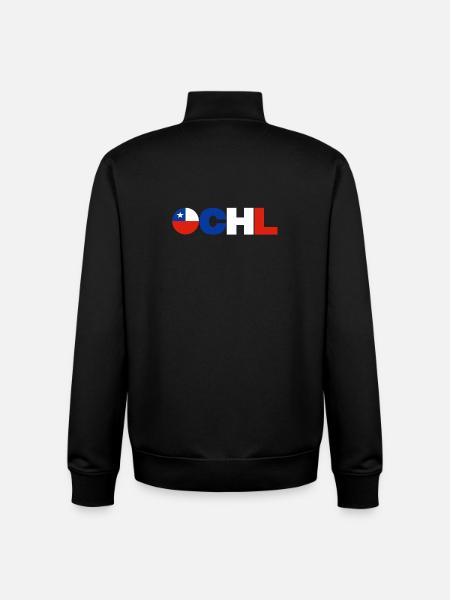 Chile - Unisex Organic Zip Sweatshirt von Stanley/Stella - Schwarz