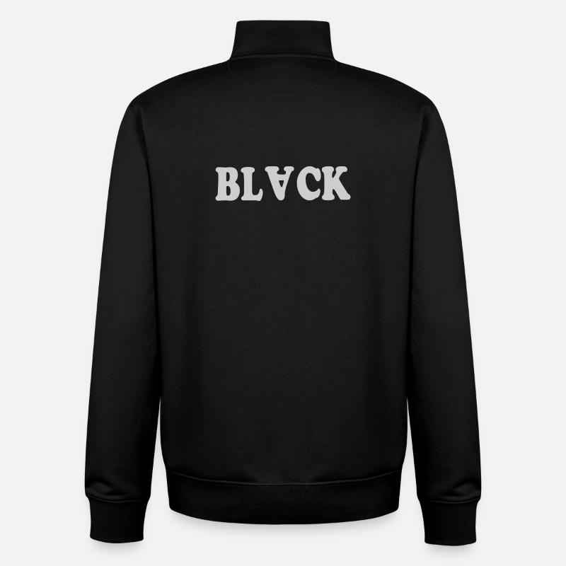 BLACK - Unisex Organic Zip Sweatshirt von Stanley/Stella - Schwarz