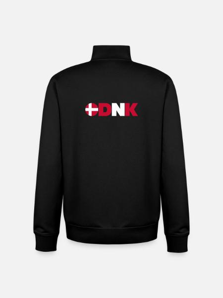Danemark - Sweat zippé unisexe en coton bio Stanley/Stella - noir