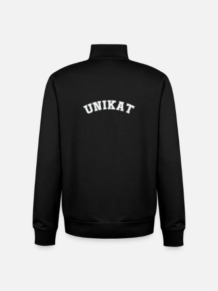 unikat - Unisex Organic Zip Sweatshirt von Stanley/Stella - Schwarz