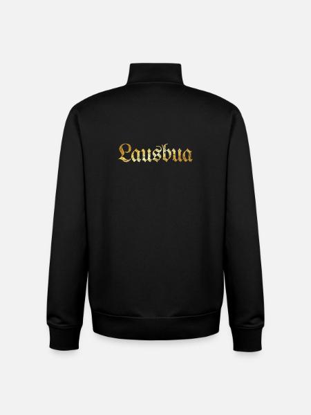 Lausbua (Goldgelb) Lausbube - Unisex Organic Zip Sweatshirt von Stanley/Stella - Schwarz