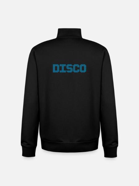 DISCOTHÈQUE - Sweat zippé unisexe en coton bio Stanley/Stella - noir