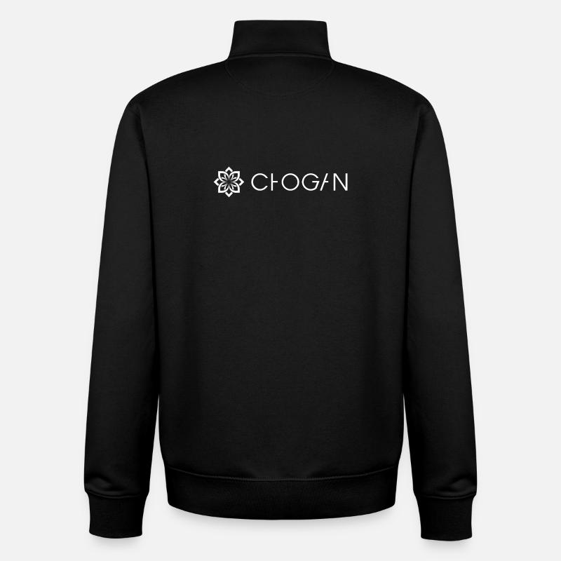 Chogan - Unisex Organic Zip Sweatshirt von Stanley/Stella - Schwarz