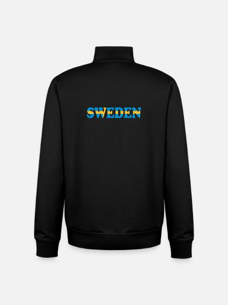 SWEDEN - Sweat zippé unisexe en coton bio Stanley/Stella - noir