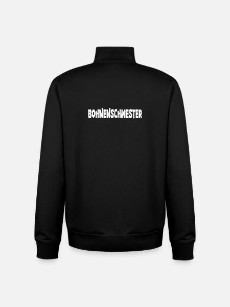 Schwester Kaffee Bohnenkaffee - Unisex Organic Zip Sweatshirt von Stanley/Stella - Schwarz