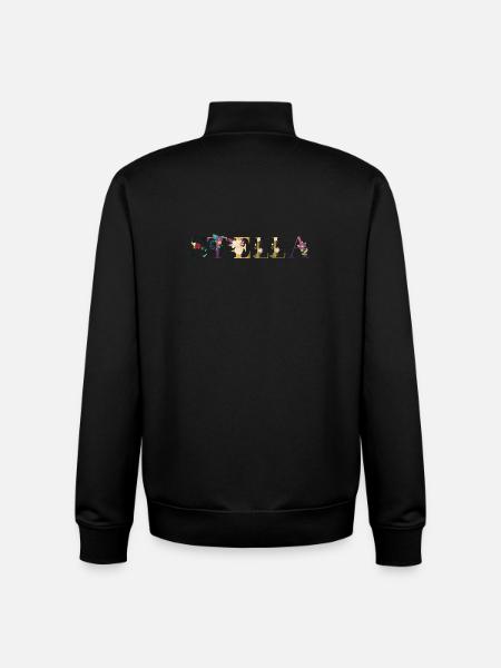 Stella - Sweat zippé unisexe en coton bio Stanley/Stella - noir