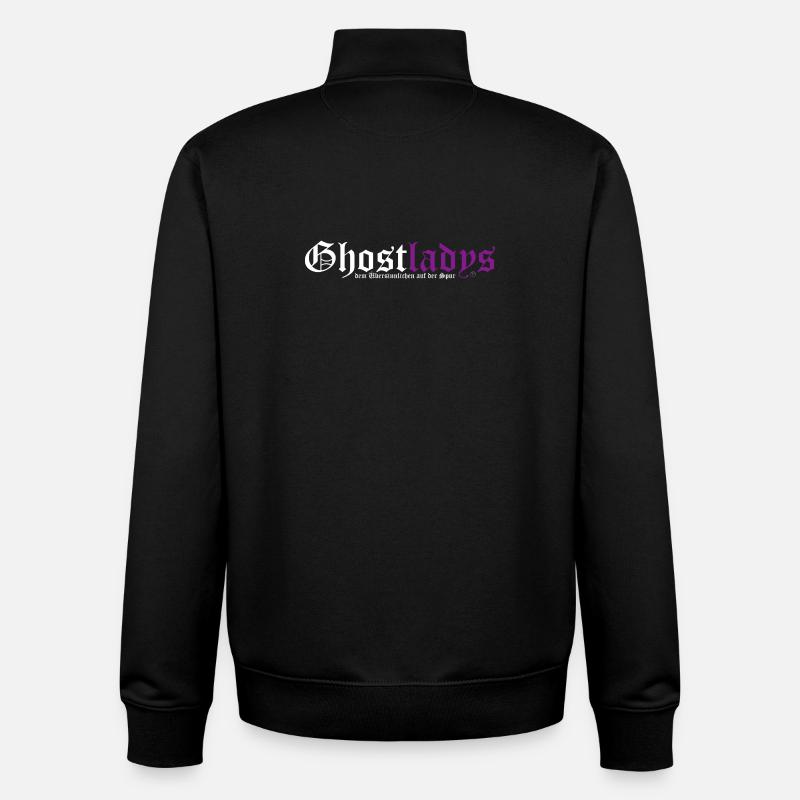 Ghostladys - Unisex Organic Zip Sweatshirt von Stanley/Stella - Schwarz