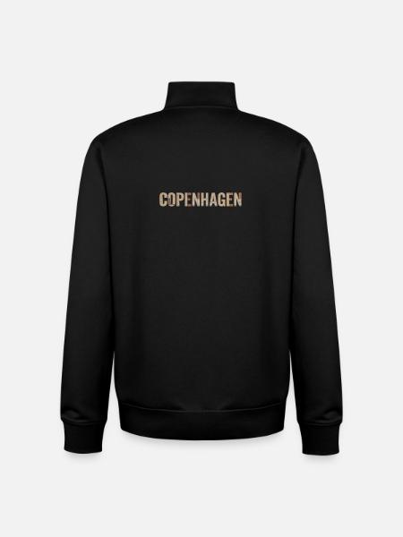 Copenhagen - Unisex Organic Zip Sweatshirt by Stanley/Stella - black