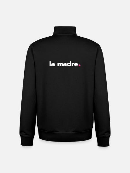The madre - Unisex Organic Zip Sweatshirt by Stanley/Stella - black