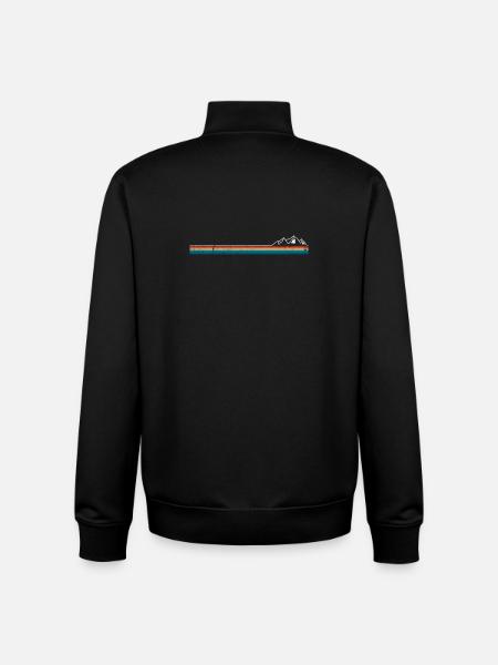 Awaiting design input - Unisex Organic Zip Sweatshirt by Stanley/Stella - black