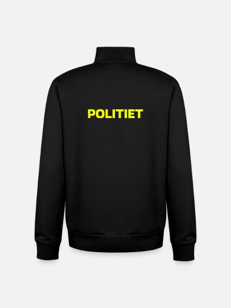 Polizei - Unisex Organic Zip Sweatshirt von Stanley/Stella - Schwarz