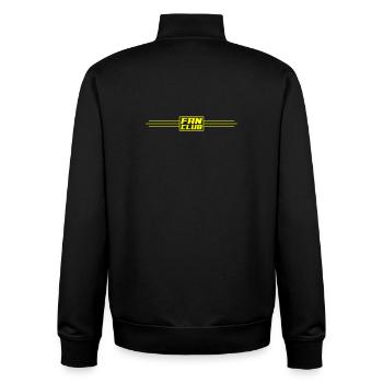 Équipe du Fan Club - Sweat zippé unisexe en coton bio Stanley/Stella - noir - Dos - AI Model Male 185 light (185cm)