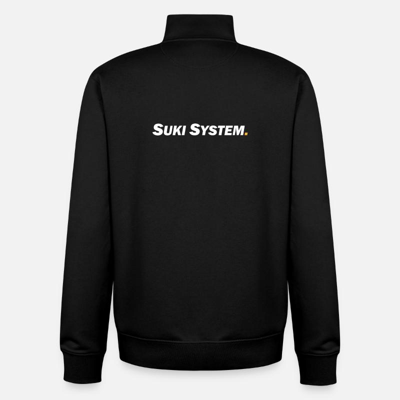 Suki System - Unisex Organic Zip Sweatshirt von Stanley/Stella - Schwarz