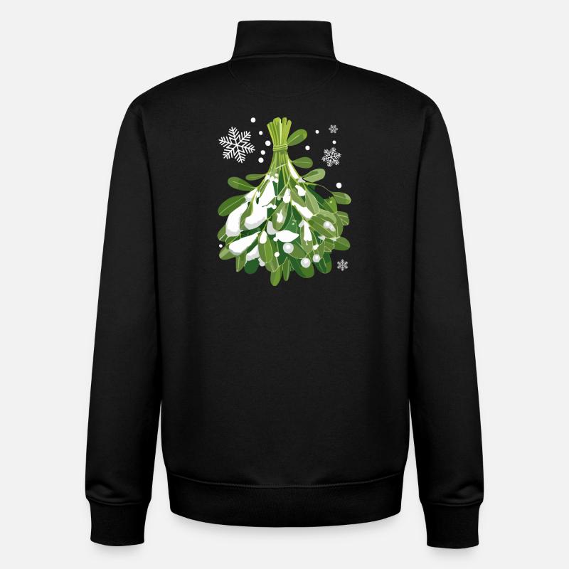 Gui - Sweat zippé unisexe en coton bio Stanley/Stella - noir