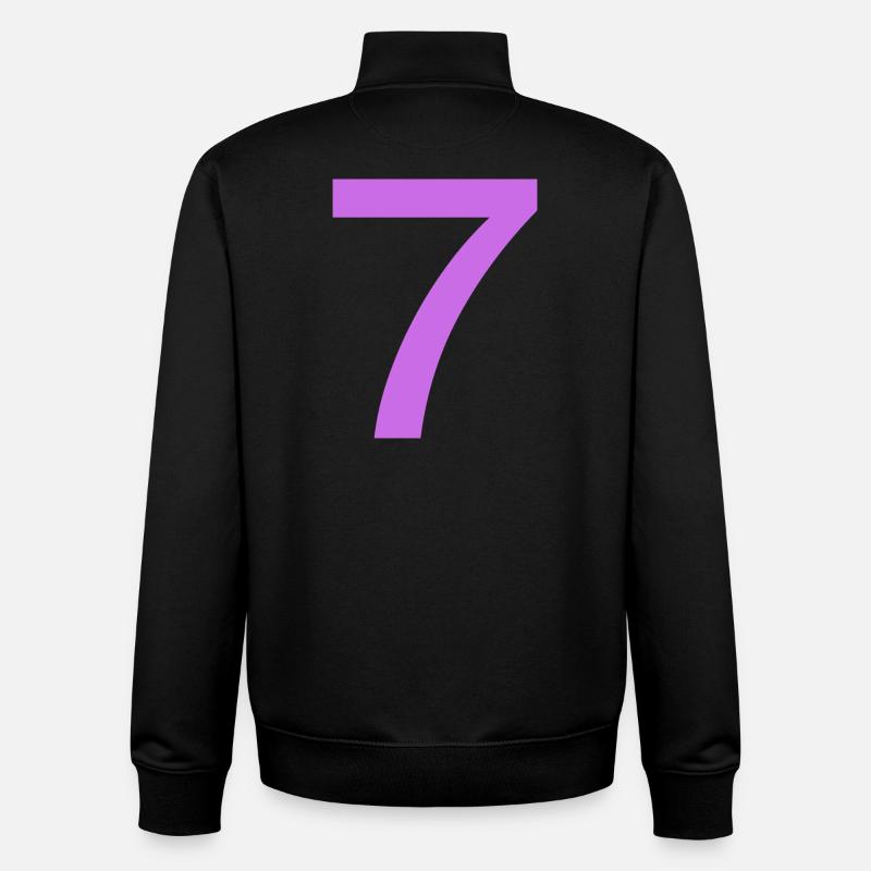 7 - Unisex Organic Zip Sweatshirt von Stanley/Stella - Schwarz