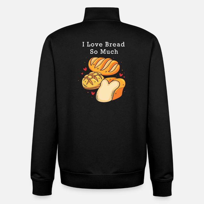 Baker Baker Baking - Unisex Organic Zip Sweatshirt by Stanley/Stella - black