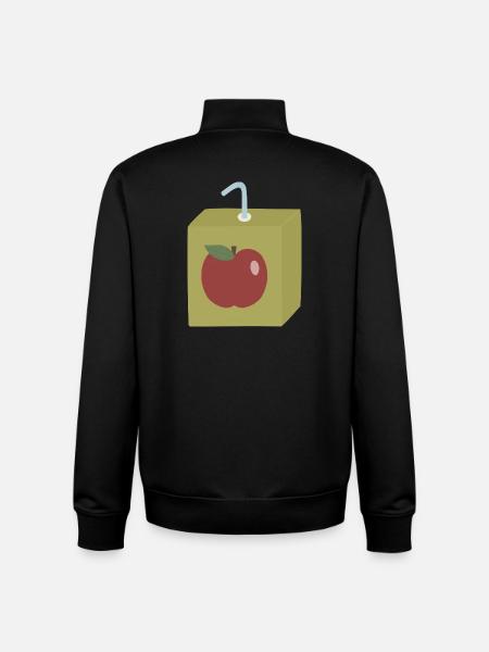 Apple Box Adventure Art - Unisex Organic Zip Sweatshirt by Stanley/Stella - black