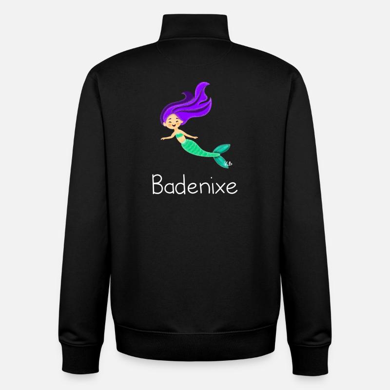 Badenixe - Unisex Organic Zip Sweatshirt von Stanley/Stella - Schwarz