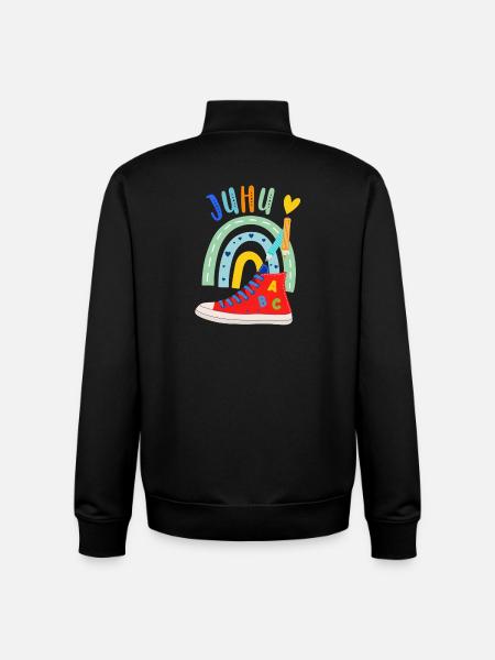 Schulkind - Unisex Organic Zip Sweatshirt von Stanley/Stella - Schwarz