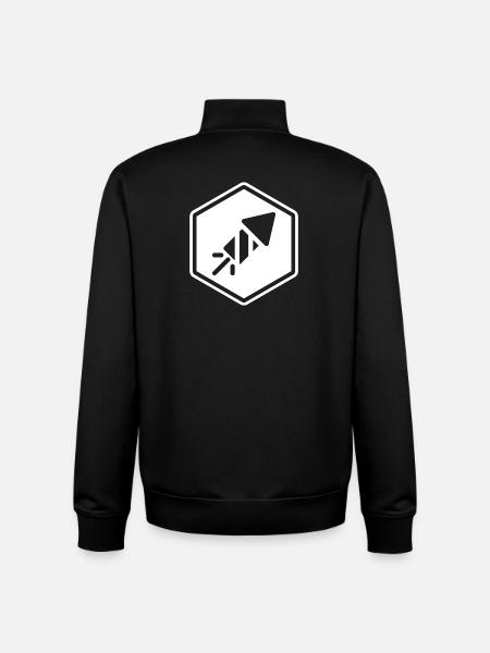 Fe & Py Originale - Unisex Organic Zip Sweatshirt von Stanley/Stella - Schwarz