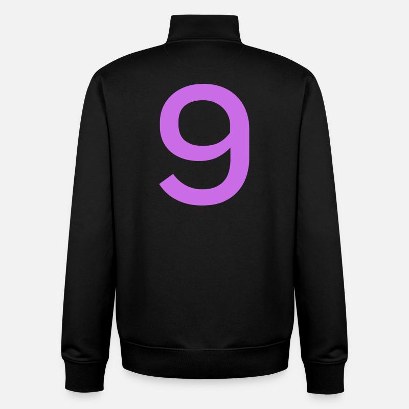9 - Unisex Organic Zip Sweatshirt by Stanley/Stella - black