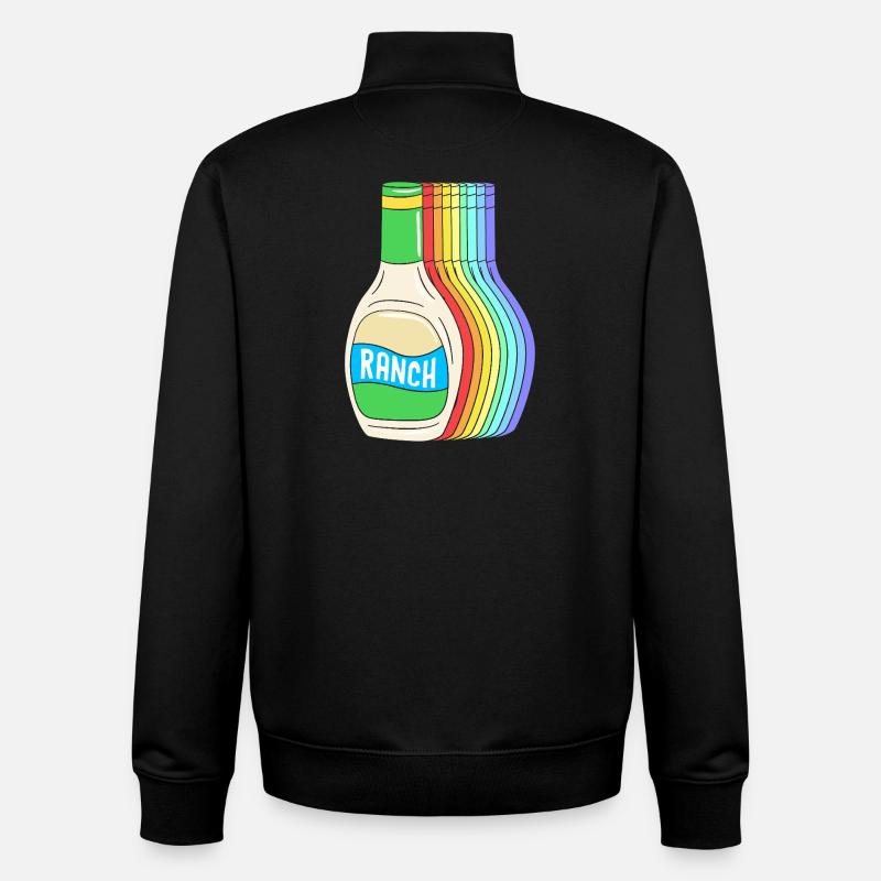 Dressing - Unisex Organic Zip Sweatshirt von Stanley/Stella - Schwarz