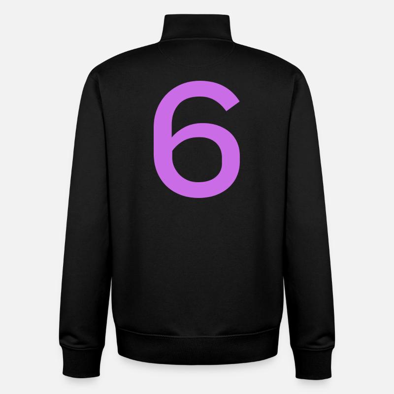 6 - Sweat zippé unisexe en coton bio Stanley/Stella - noir