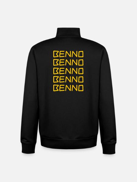 Benno - Unisex Organic Zip Sweatshirt by Stanley/Stella - black