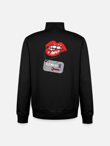 Sternzeichen Zwilling - Unisex Organic Zip Sweatshirt von Stanley/Stella - Schwarz