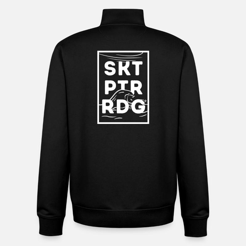 St.Peter-Ording - Unisex Organic Zip Sweatshirt von Stanley/Stella - Schwarz