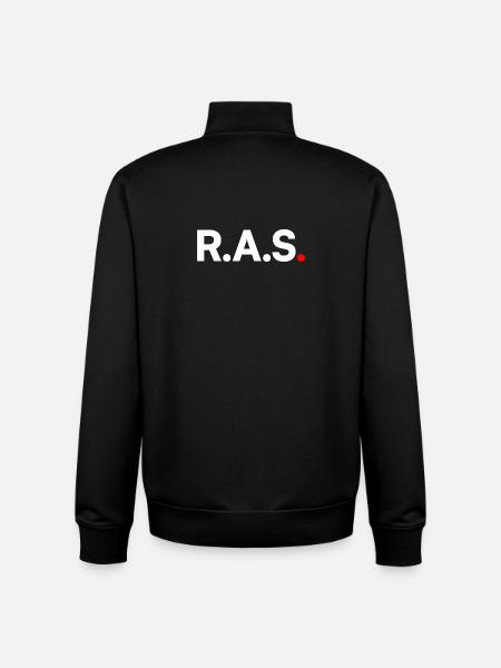 Nothing to report - Unisex Organic Zip Sweatshirt by Stanley/Stella - black