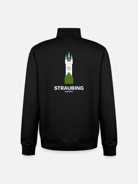 Straubing - Unisex Organic Zip Sweatshirt von Stanley/Stella - Schwarz