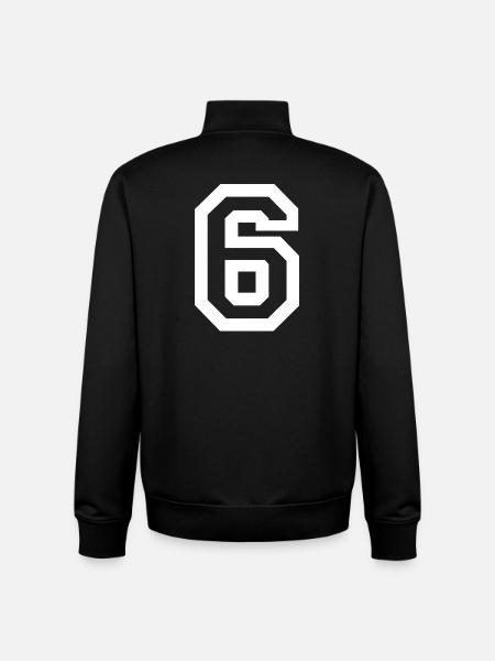 67 Minimalist Trend Design - Unisex Organic Zip Sweatshirt by Stanley/Stella - black