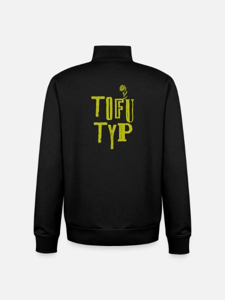 Tofu Typ 2 - Unisex Organic Zip Sweatshirt von Stanley/Stella - Schwarz