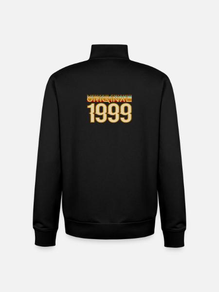 Original 1999 Retro Limited Edition - Unisex Organic Zip Sweatshirt by Stanley/Stella - black