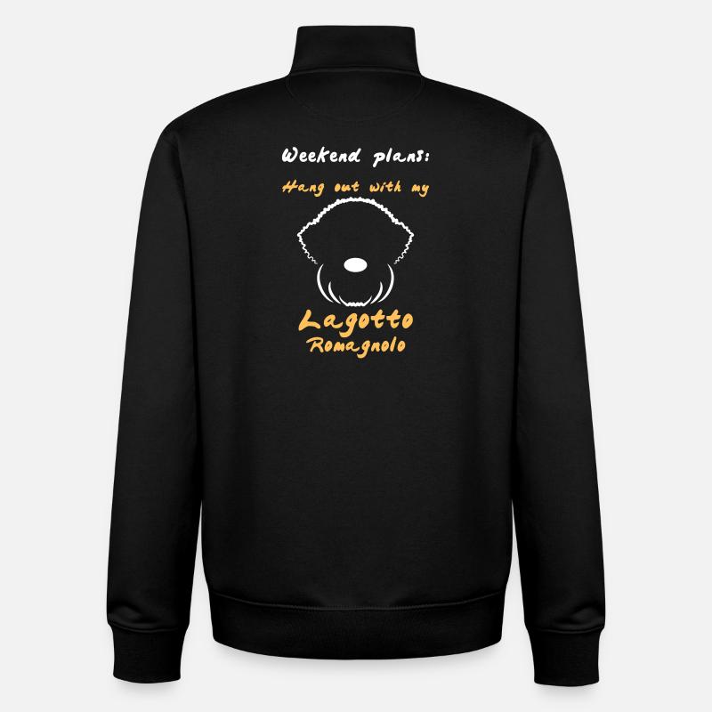 Weekend 2 - Unisex Organic Zip Sweatshirt by Stanley/Stella - black