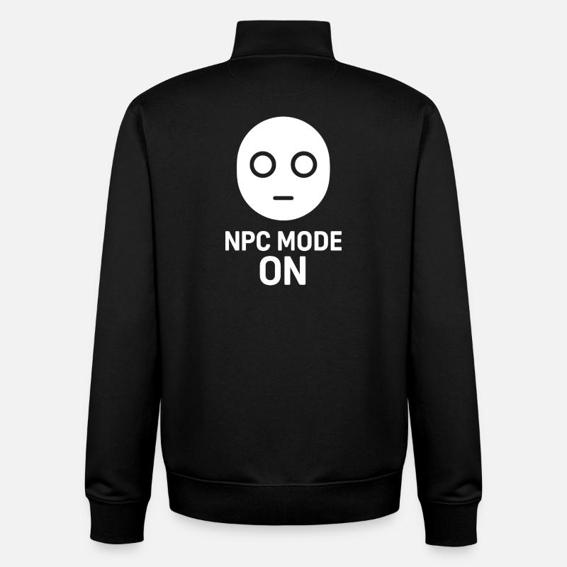 Mode PNJ activé - Sweat zippé unisexe en coton bio Stanley/Stella - noir