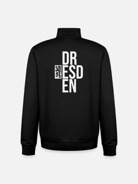 DR ESD EN - Unisex Organic Zip Sweatshirt by Stanley/Stella - black