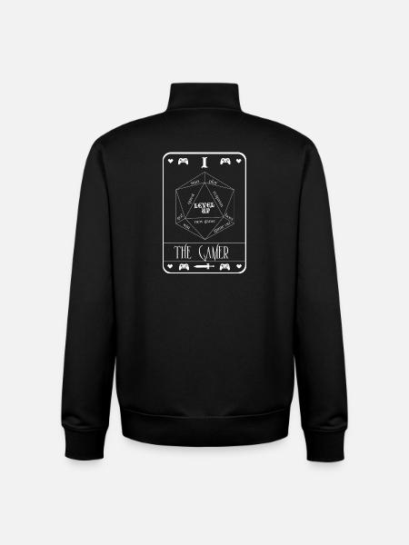The - Unisex Organic Zip Sweatshirt by Stanley/Stella - black