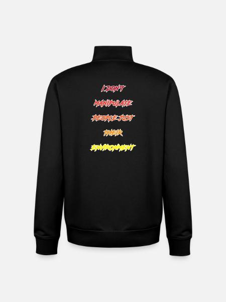Verhaltenstherapie Therapie Verhalten - Unisex Organic Zip Sweatshirt von Stanley/Stella - Schwarz