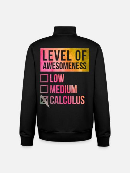 Calculus - Unisex Organic Zip Sweatshirt by Stanley/Stella - black