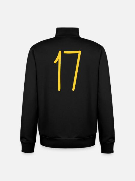 17 - Sweat zippé unisexe en coton bio Stanley/Stella - noir