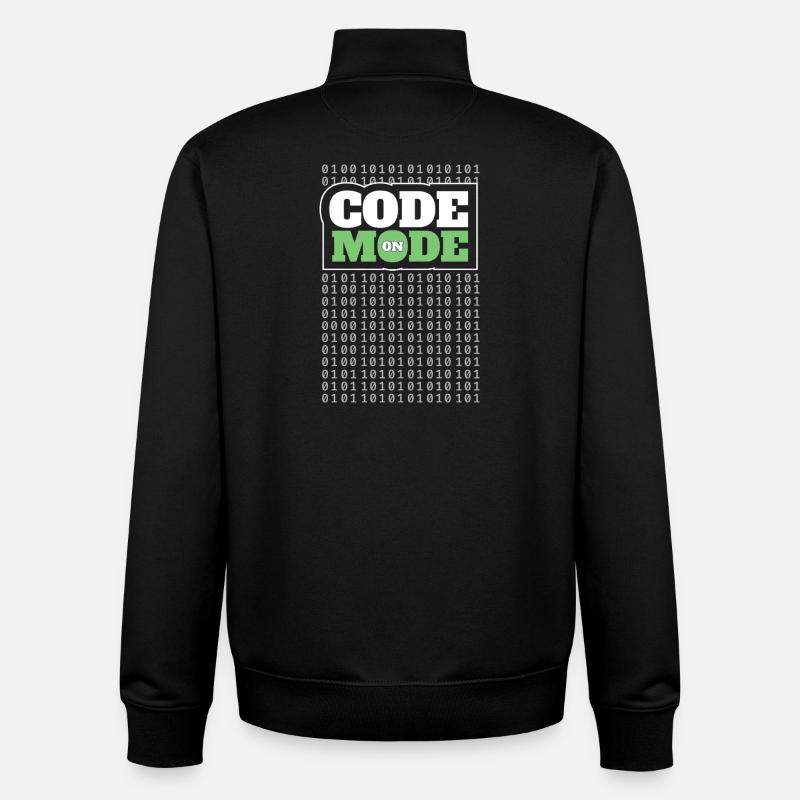 Codemodus An – Programmierung von Softwareentwickler Programmierer - Unisex Organic Zip Sweatshirt von Stanley/Stella - Schwarz