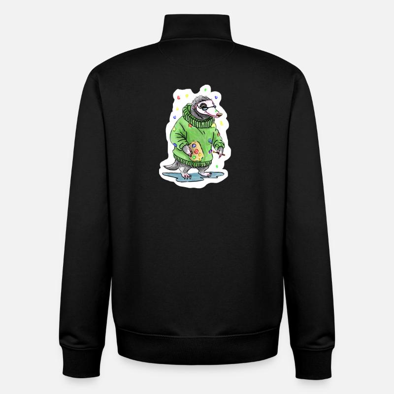 Master Painter - Unisex Organic Zip Sweatshirt by Stanley/Stella - black