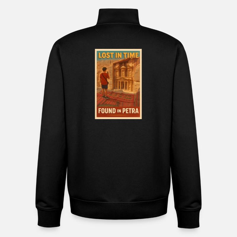 Petra - Unisex Organic Zip Sweatshirt von Stanley/Stella - Schwarz