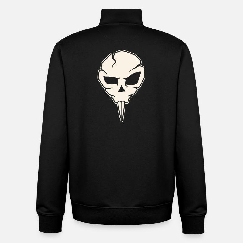 Nosferatu - Unisex Organic Zip Sweatshirt by Stanley/Stella - black