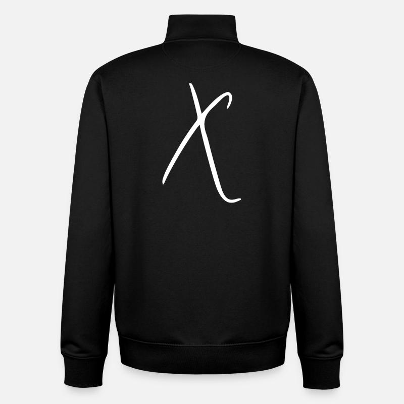 X - Unisex Organic Zip Sweatshirt von Stanley/Stella - Schwarz