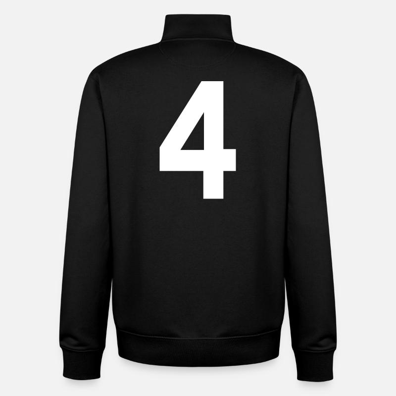 4 - Unisex Organic Zip Sweatshirt von Stanley/Stella - Schwarz