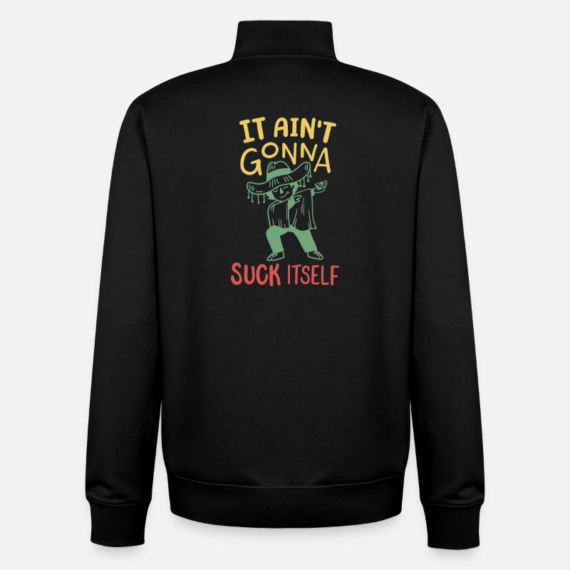 Cinco de Mayo Dabbing Mexikaner - Unisex Organic Zip Sweatshirt von Stanley/Stella - Schwarz