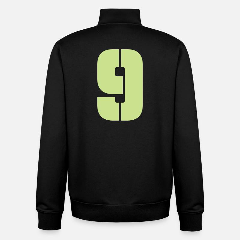 9 - Unisex Organic Zip Sweatshirt von Stanley/Stella - Schwarz